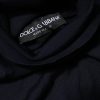 Blue Long Sleeve Turtleneck Pullover Sweater - Image 5