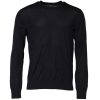 Black Long Sleeve CrewNeck Pullover Sweater - Image 2