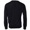 Black Long Sleeve CrewNeck Pullover Sweater - Image 3