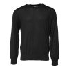 Gray Long Sleeve Crew Neck Pullover Sweater - Image 2