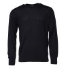 Black Cashmere Crew Neck Sweatshirt Sweater - Image 2