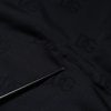 Black Silk Crew Neck Sweatshirt Sweater - Image 7