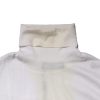 White Wool Turtleneck Men Sweatshirt Sweater - Image 4