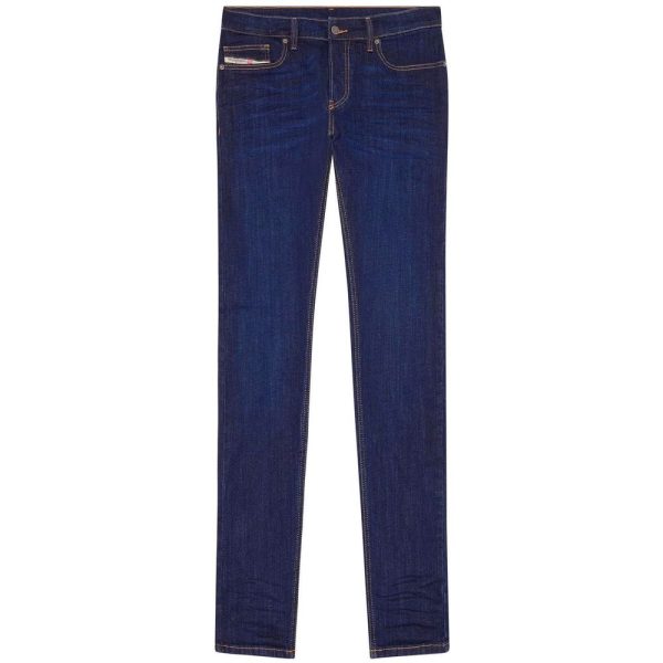Blue Cotton Jeans & Pant