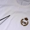 White King Crown Cotton Crew Neck T-shirt - Image 6