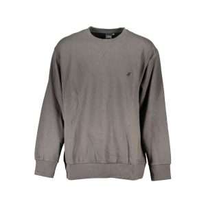 Brown Cotton Men Sweater