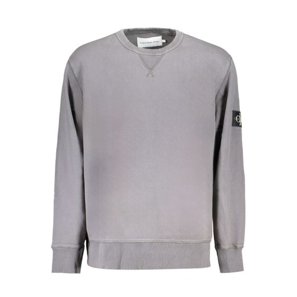Brown Cotton Men Sweater