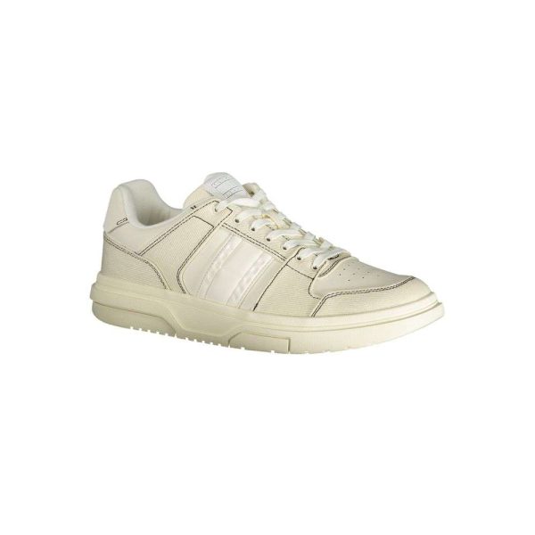 White Polyester Sneaker - Image 2