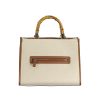 Beige Cotton Handbag - Image 2