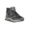 Blue Leather Men Sneaker - Image 2