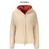 Red Nylon Women Jacket - Image 3