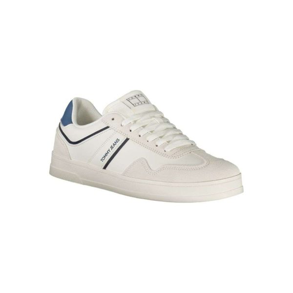 White Polyethylene Men Sneaker - Image 2