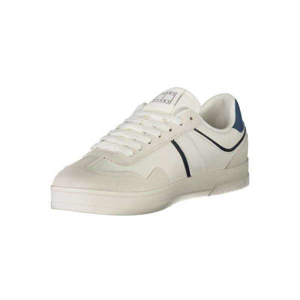White Polyethylene Men Sneaker - Image 3