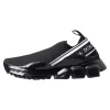 Black Sorrento Slip On Low Top Sneakers - Image 5