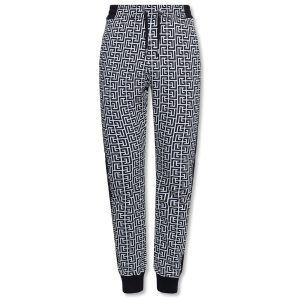 Black Cotton Jeans & Pant