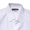 White Cotton GOLD Long Sleeves Formal Shirt - Image 5