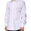 White MARTINI Long Sleeve Dress Formal Shirt - Image 3