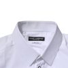 White GOLD Long Sleeves Dress Formal Shirt - Image 5