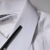White GOLD Long Sleeves Dress Formal Shirt - Image 6