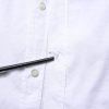 White GOLD Long Sleeve Dress Men Formal Shirt - Image 6