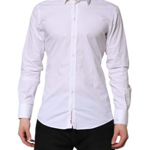 White GOLD Cotton Dress Formal Shirt