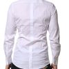 White GOLD Cotton Long Sleeves Men Formal Shirt - Image 4