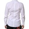 White GOLD Cotton Men Dress Formal Shirt - Image 4