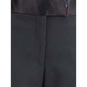 Woll and silk Pants