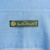 Blue Cotton Men's Shirt - Image 3