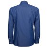 Blue Cotton Men's Shirt - Image 2