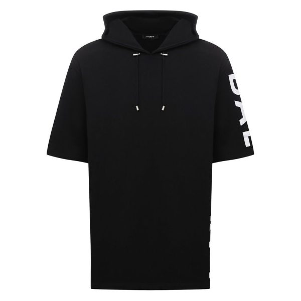 Black Cotton Sweater