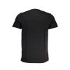 Black Cotton T-Shirt - Image 2