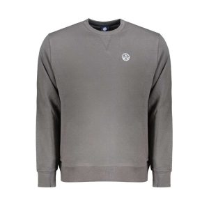 Brown Cotton Men Sweater