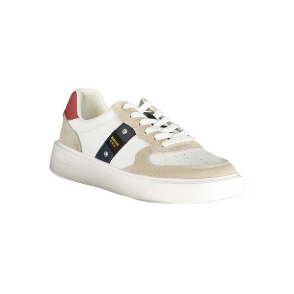 White Polyethylene Men Sneaker - Image 2