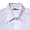 White Cotton Long Sleeves Dress Shirt - Image 5