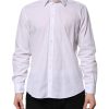White Cotton STAFF Long Sleeves Dress Shirt - Image 2