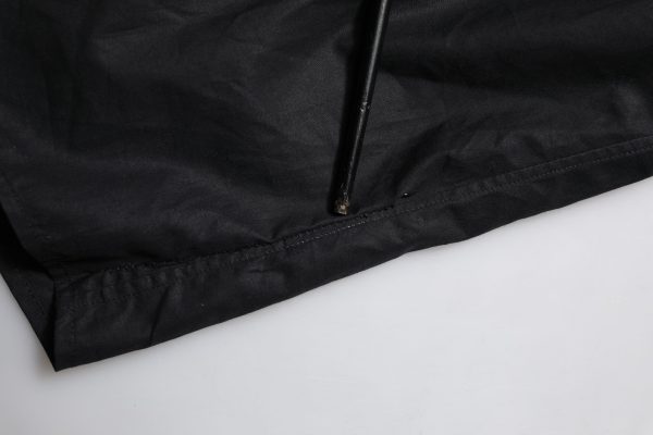 Black Cotton GOLD Long Sleeves Dress Shirt - Image 6