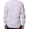 White Cotton STAFF Long Sleeves Formal Shirt - Image 4