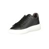 Black Leather Men Sneaker - Image 3