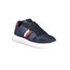 Blue Leather Men Sneaker - Image 2