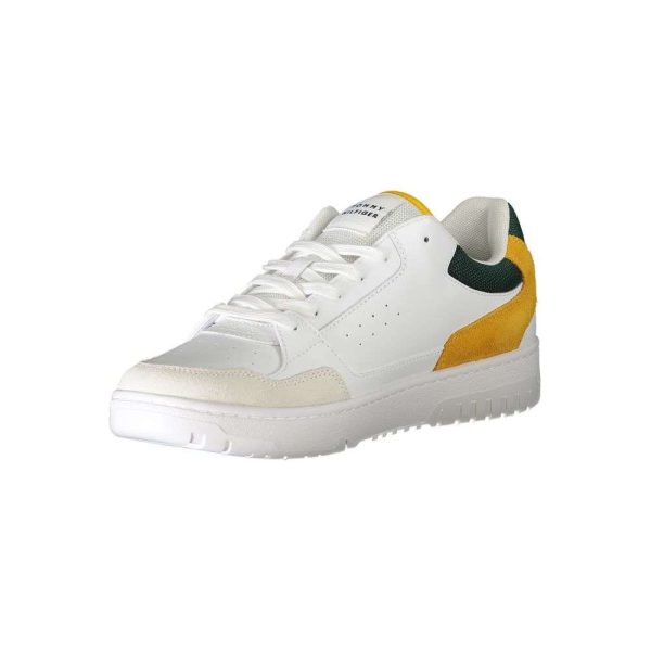 White Polyethylene Men Sneaker - Image 3