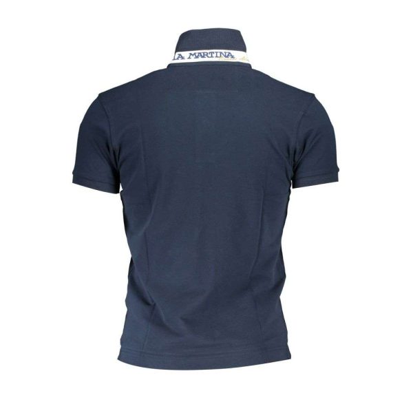 Sleek Slim Fit Polo with Contrast Details - Image 2