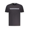 Black Cotton Men T-Shirt - Image 2