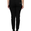 Black Cotton Low Waist Skinny Denim Jeans - Image 4