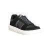 Black Leather Men Sneaker - Image 2