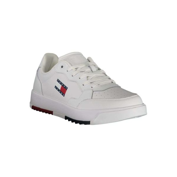 White Polyethylene Men Sneaker - Image 2