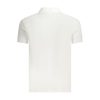 White Cotton Men Polo Shirt - Image 2