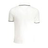 White Cotton Men Polo Shirt - Image 3