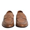 Brown Leather Loafer Dress Shoes - Image 2