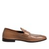 Brown Leather Loafer Dress Shoes - Image 7